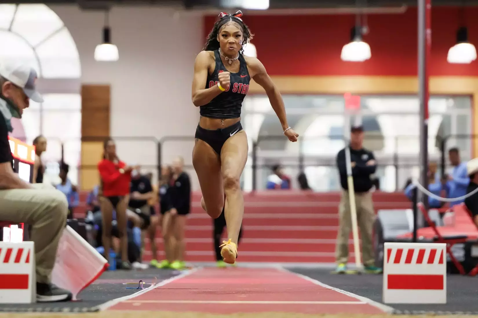 Ohio State track and field vs. Texas Tech Friday, Jan. 23, 2026, in Lubbock, Texas. (Photo/Jay LaPrete)