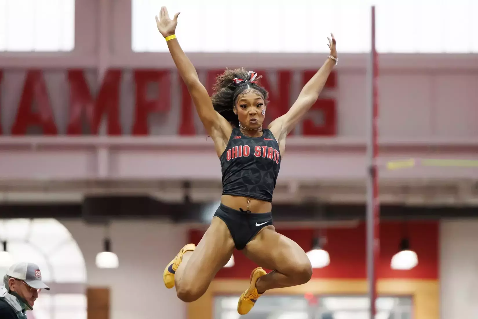 Ohio State track and field vs. Texas Tech Friday, Jan. 23, 2026, in Lubbock, Texas. (Photo/Jay LaPrete)