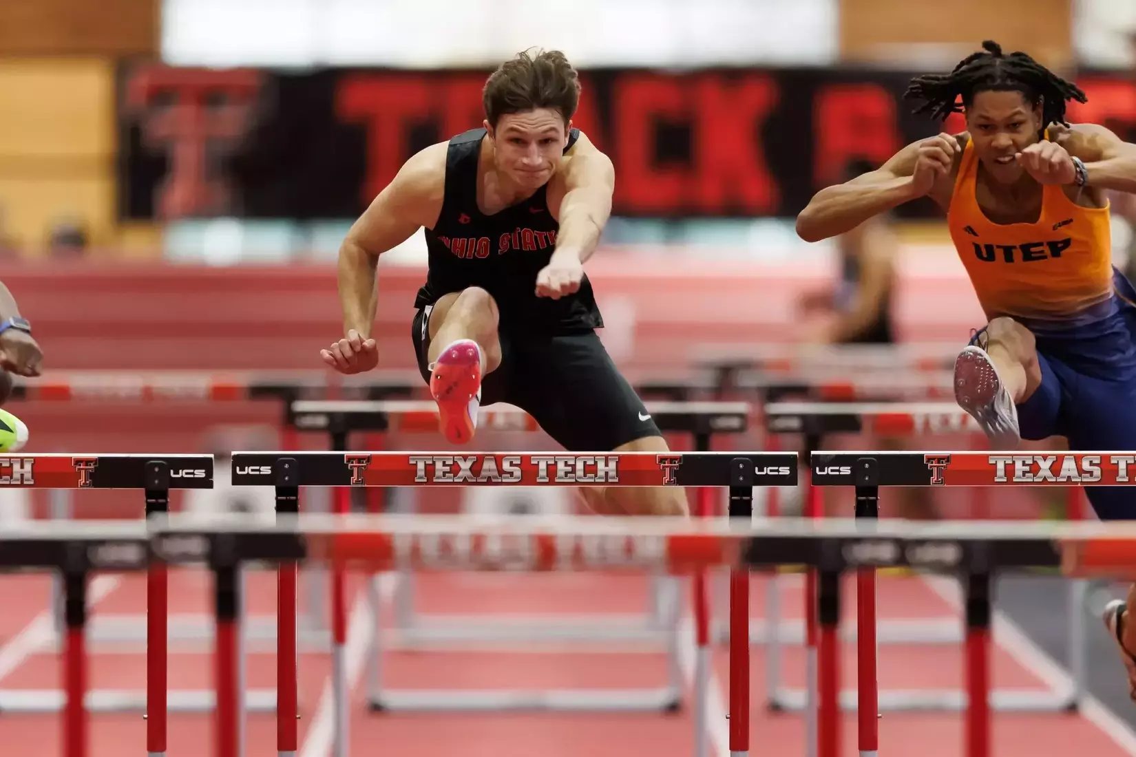 Ohio State track and field vs. Texas Tech Friday, Jan. 23, 2026, in Lubbock, Texas. (Photo/Jay LaPrete)