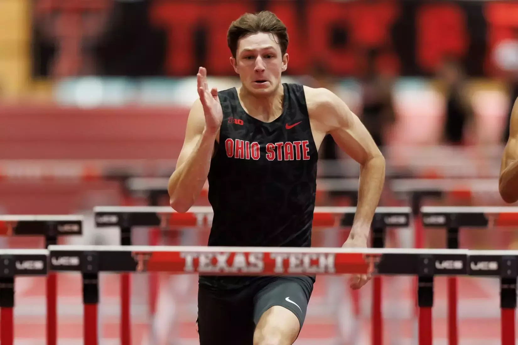 Ohio State track and field vs. Texas Tech Friday, Jan. 23, 2026, in Lubbock, Texas. (Photo/Jay LaPrete)