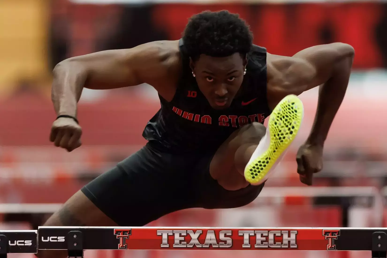 Ohio State track and field vs. Texas Tech Friday, Jan. 23, 2026, in Lubbock, Texas. (Photo/Jay LaPrete)