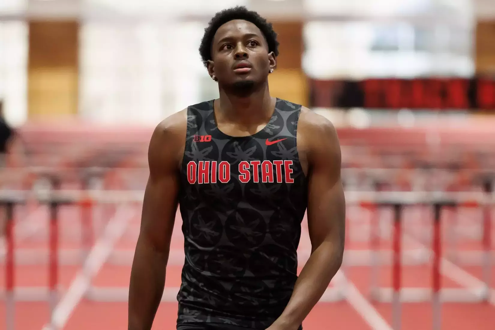 Ohio State track and field vs. Texas Tech Friday, Jan. 23, 2026, in Lubbock, Texas. (Photo/Jay LaPrete)