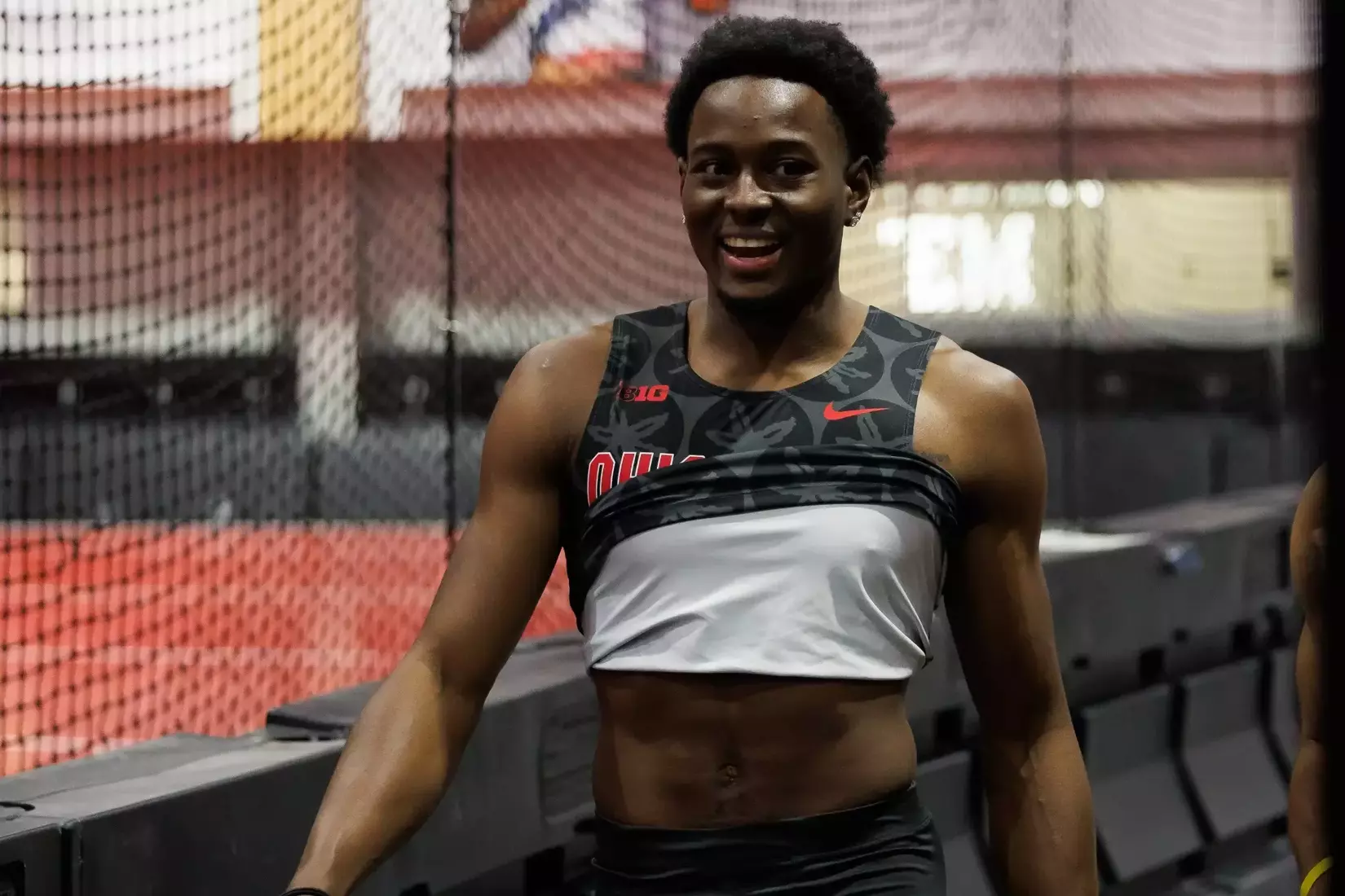 Ohio State track and field vs. Texas Tech Friday, Jan. 23, 2026, in Lubbock, Texas. (Photo/Jay LaPrete)