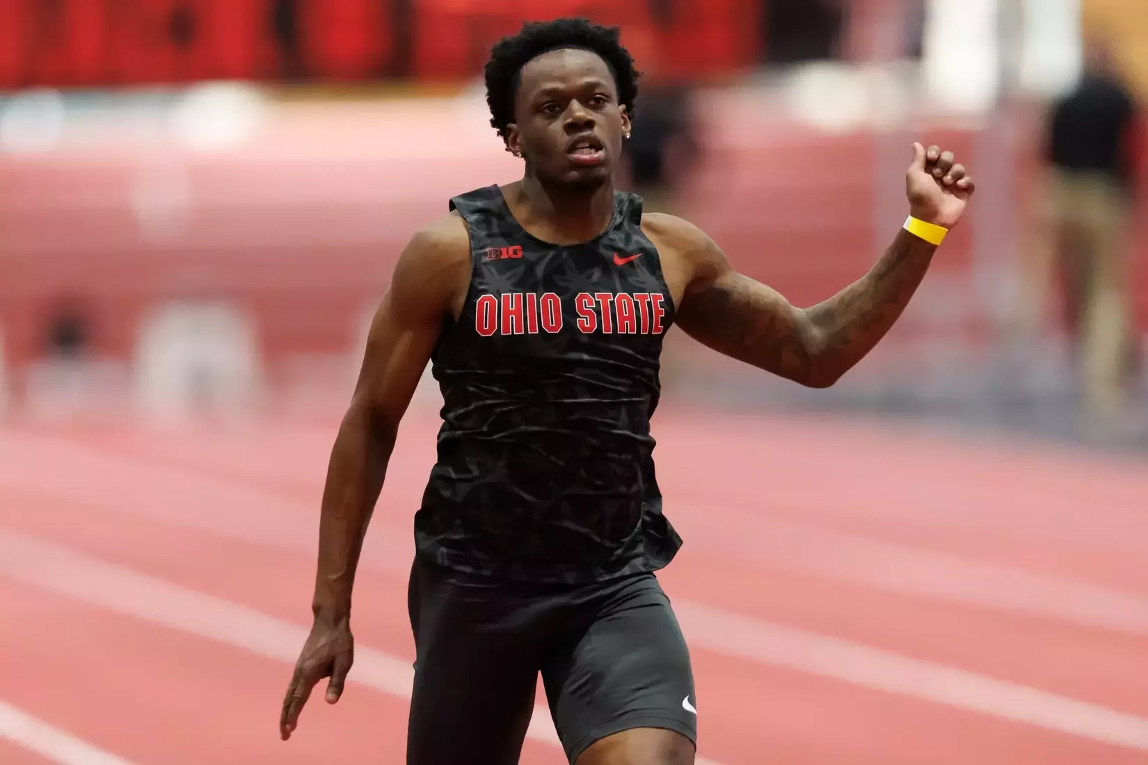 Ohio State track and field vs. Texas Tech Friday, Jan. 23, 2026, in Lubbock, Texas. (Photo/Jay LaPrete)