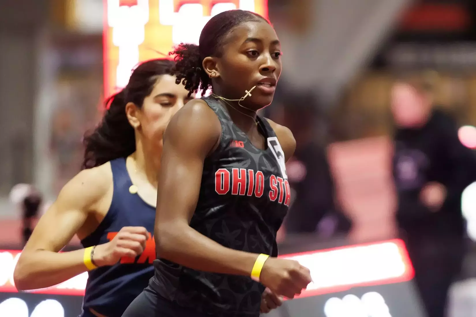 Ohio State track and field vs. Texas Tech Friday, Jan. 23, 2026, in Lubbock, Texas. (Photo/Jay LaPrete)