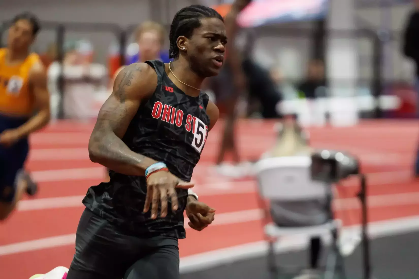 Ohio State track and field vs. Texas Tech Friday, Jan. 23, 2026, in Lubbock, Texas. (Photo/Jay LaPrete)