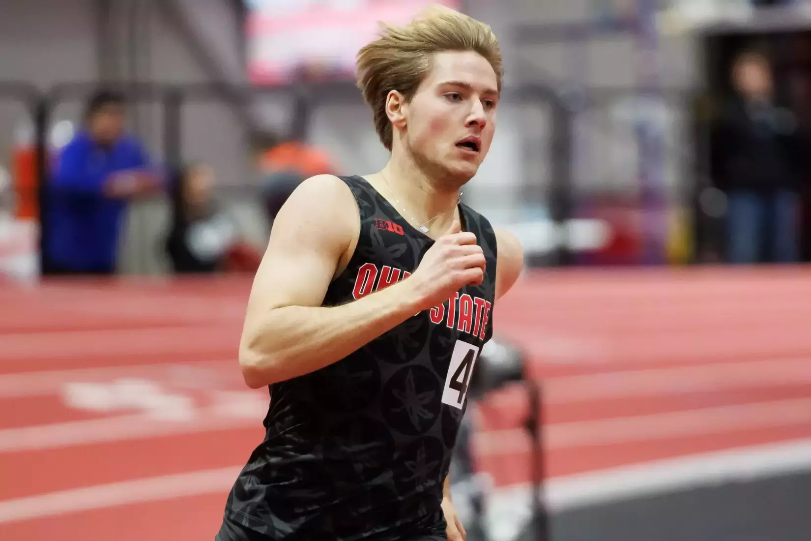 Ohio State track and field vs. Texas Tech Friday, Jan. 23, 2026, in Lubbock, Texas. (Photo/Jay LaPrete)