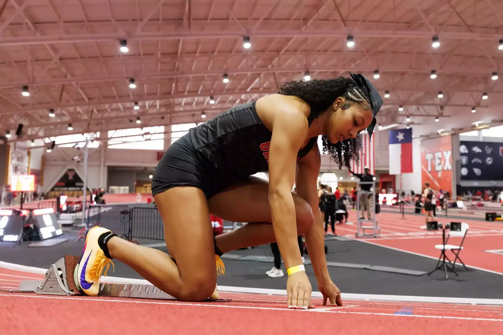 Ohio State track and field vs. Texas Tech Friday, Jan. 23, 2026, in Lubbock, Texas. (Photo/Jay LaPrete)