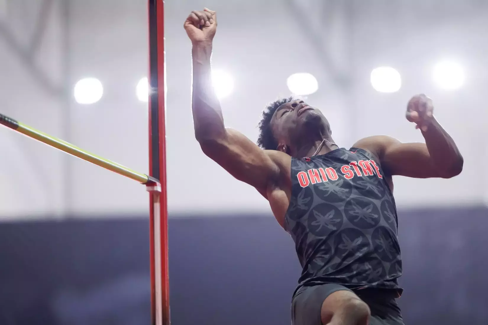 Ohio State track and field vs. Texas Tech Friday, Jan. 23, 2026, in Lubbock, Texas. (Photo/Jay LaPrete)