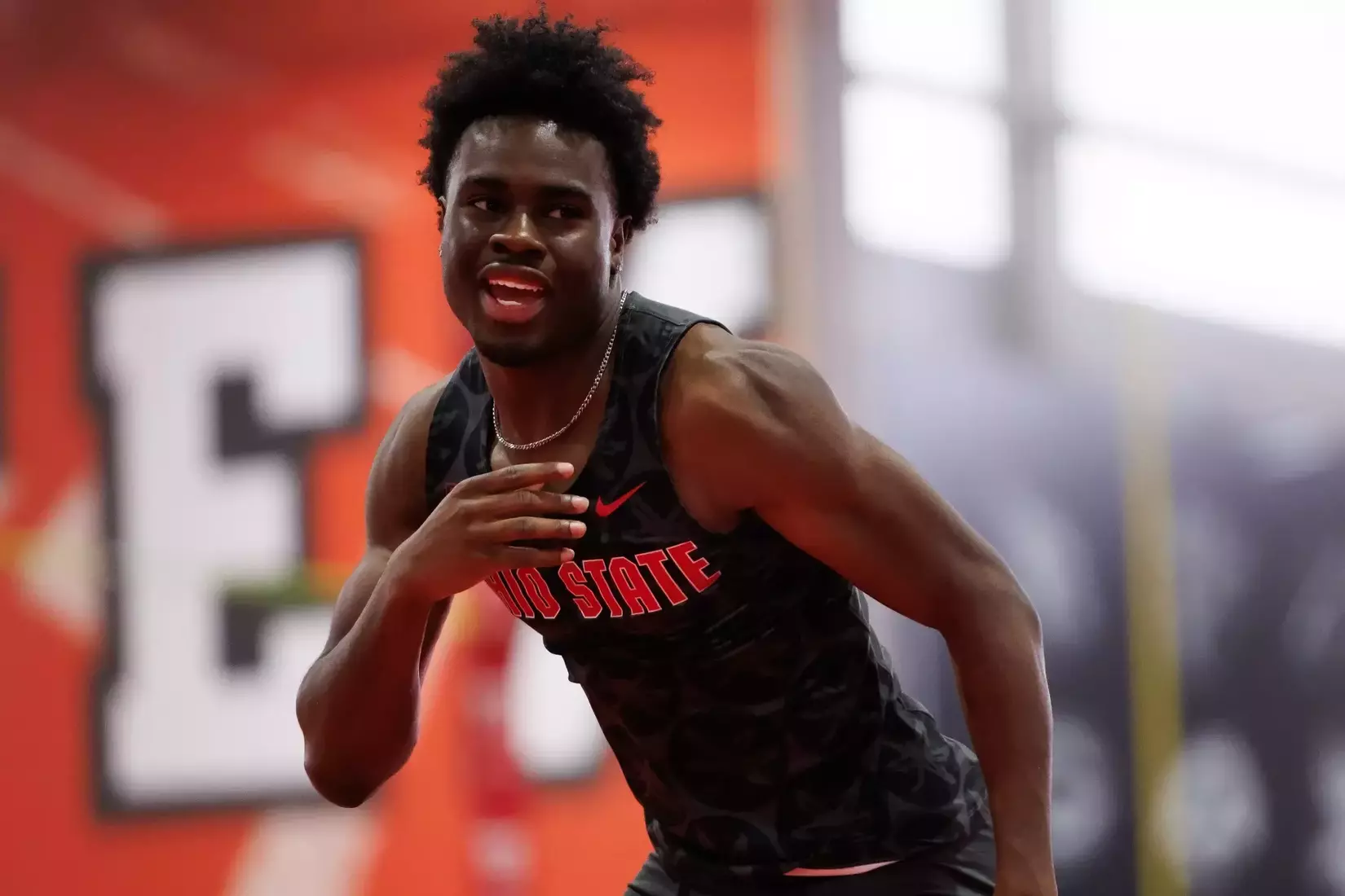 Ohio State track and field vs. Texas Tech Friday, Jan. 23, 2026, in Lubbock, Texas. (Photo/Jay LaPrete)