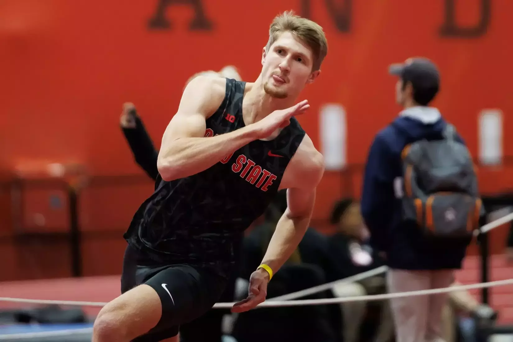 Ohio State track and field vs. Texas Tech Friday, Jan. 23, 2026, in Lubbock, Texas. (Photo/Jay LaPrete)