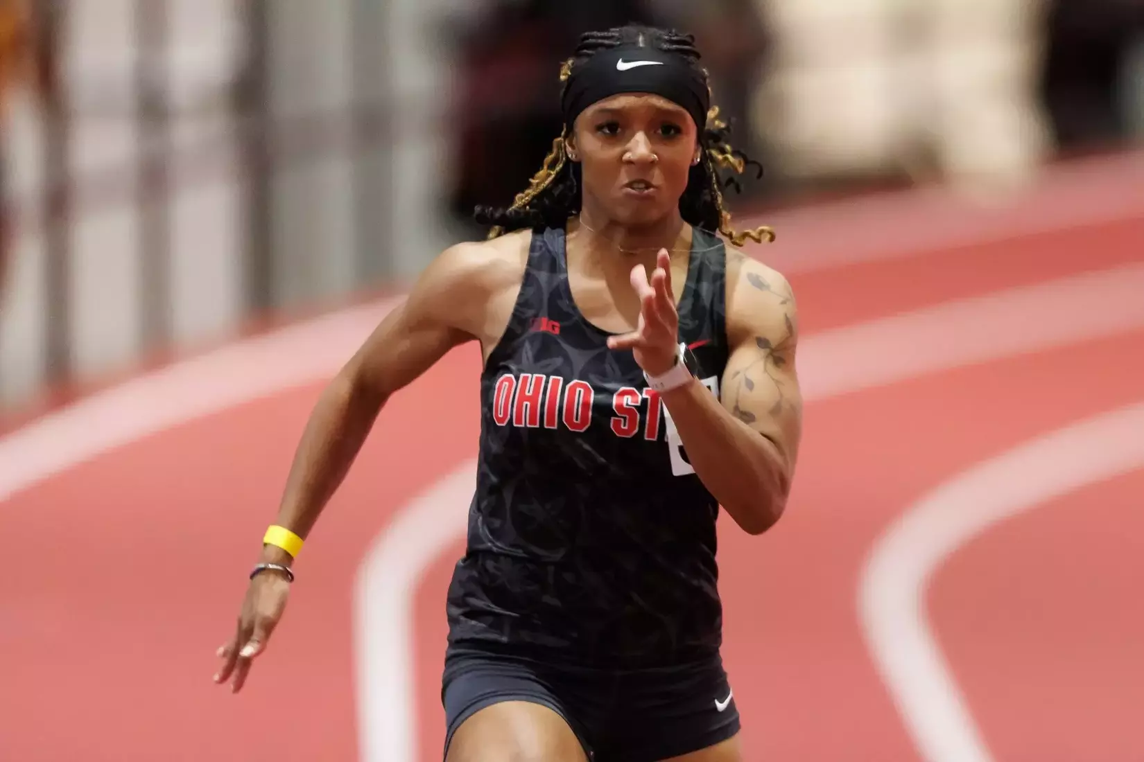 Ohio State track and field vs. Texas Tech Friday, Jan. 23, 2026, in Lubbock, Texas. (Photo/Jay LaPrete)