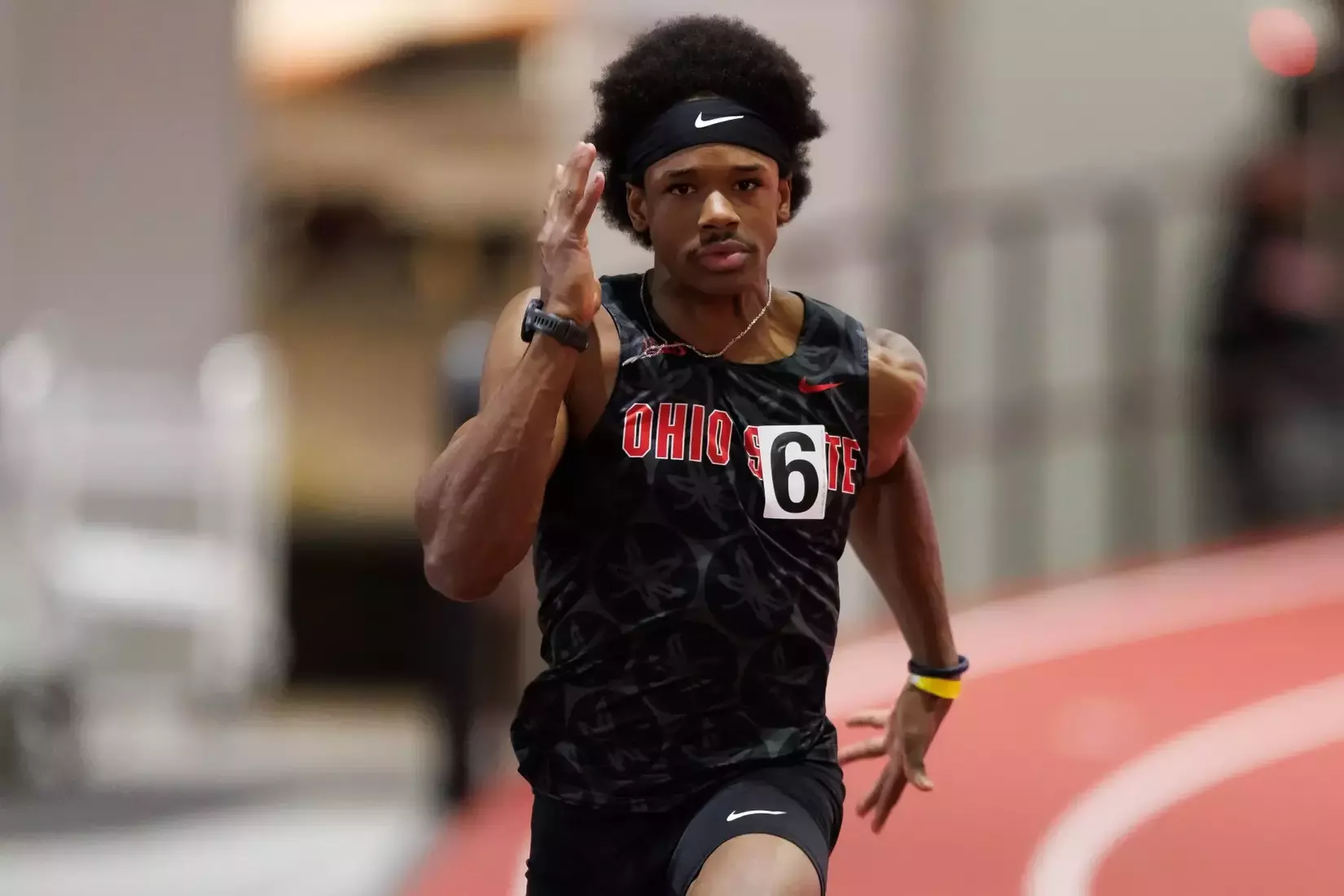Ohio State track and field vs. Texas Tech Friday, Jan. 23, 2026, in Lubbock, Texas. (Photo/Jay LaPrete)