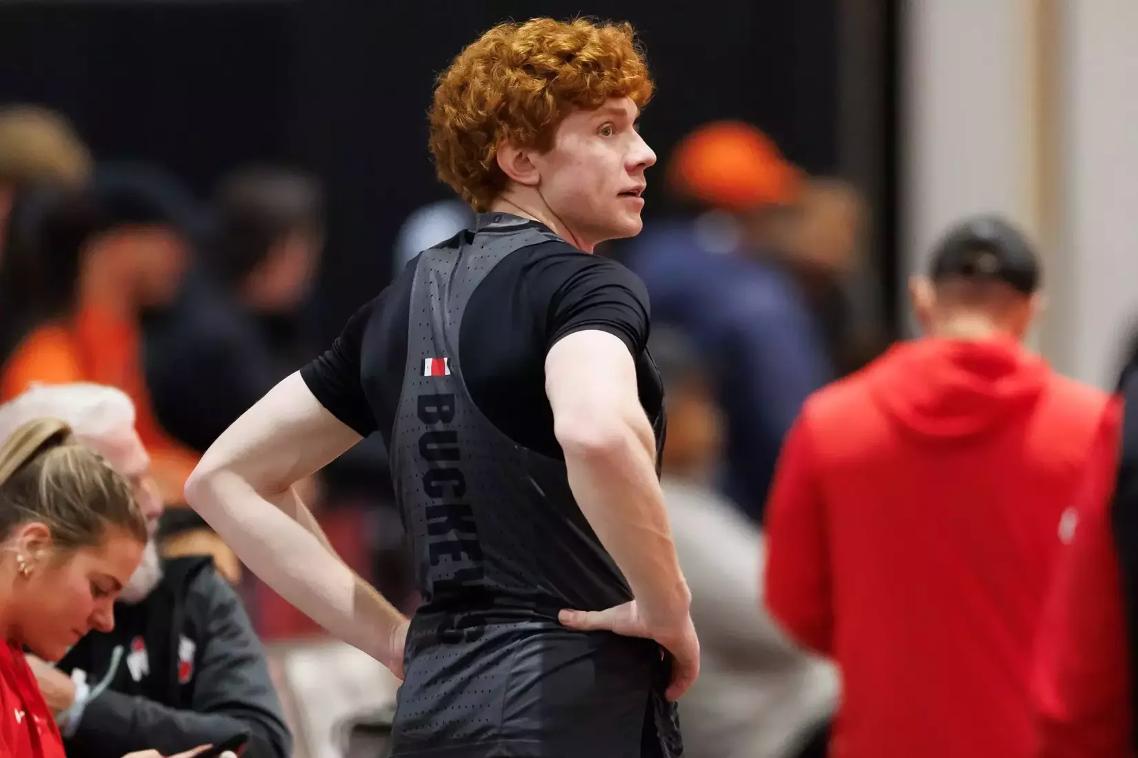 Ohio State track and field vs. Texas Tech Friday, Jan. 23, 2026, in Lubbock, Texas. (Photo/Jay LaPrete)