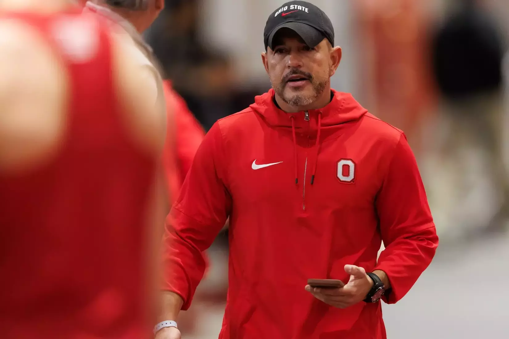 Ohio State track and field vs. Texas Tech Friday, Jan. 23, 2026, in Lubbock, Texas. (Photo/Jay LaPrete)