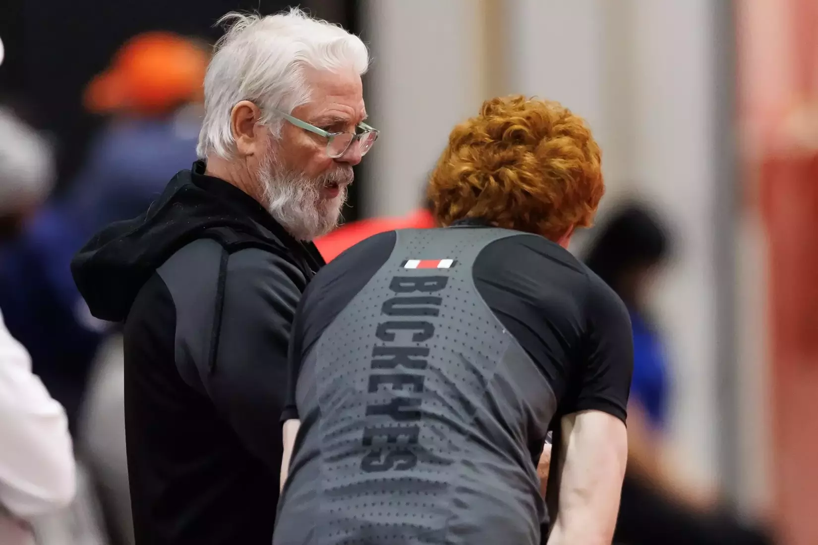 Ohio State track and field vs. Texas Tech Friday, Jan. 23, 2026, in Lubbock, Texas. (Photo/Jay LaPrete)