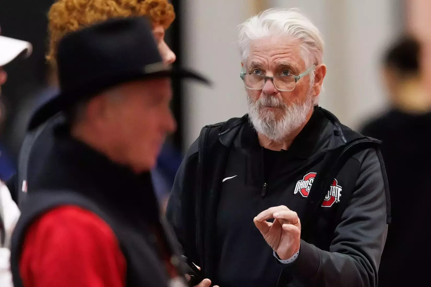 Ohio State track and field vs. Texas Tech Friday, Jan. 23, 2026, in Lubbock, Texas. (Photo/Jay LaPrete)
