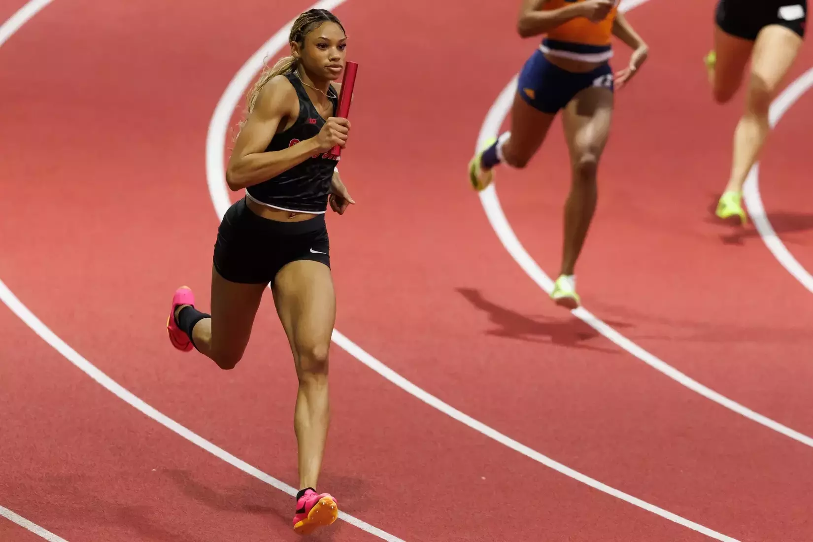 Ohio State track and field vs. Texas Tech Friday, Jan. 23, 2026, in Lubbock, Texas. (Photo/Jay LaPrete)
