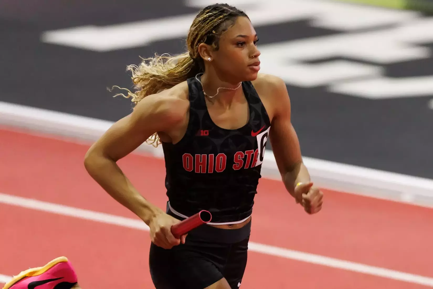 Ohio State track and field vs. Texas Tech Friday, Jan. 23, 2026, in Lubbock, Texas. (Photo/Jay LaPrete)