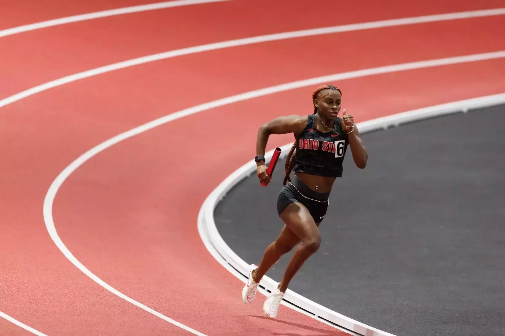 Ohio State track and field vs. Texas Tech Friday, Jan. 23, 2026, in Lubbock, Texas. (Photo/Jay LaPrete)