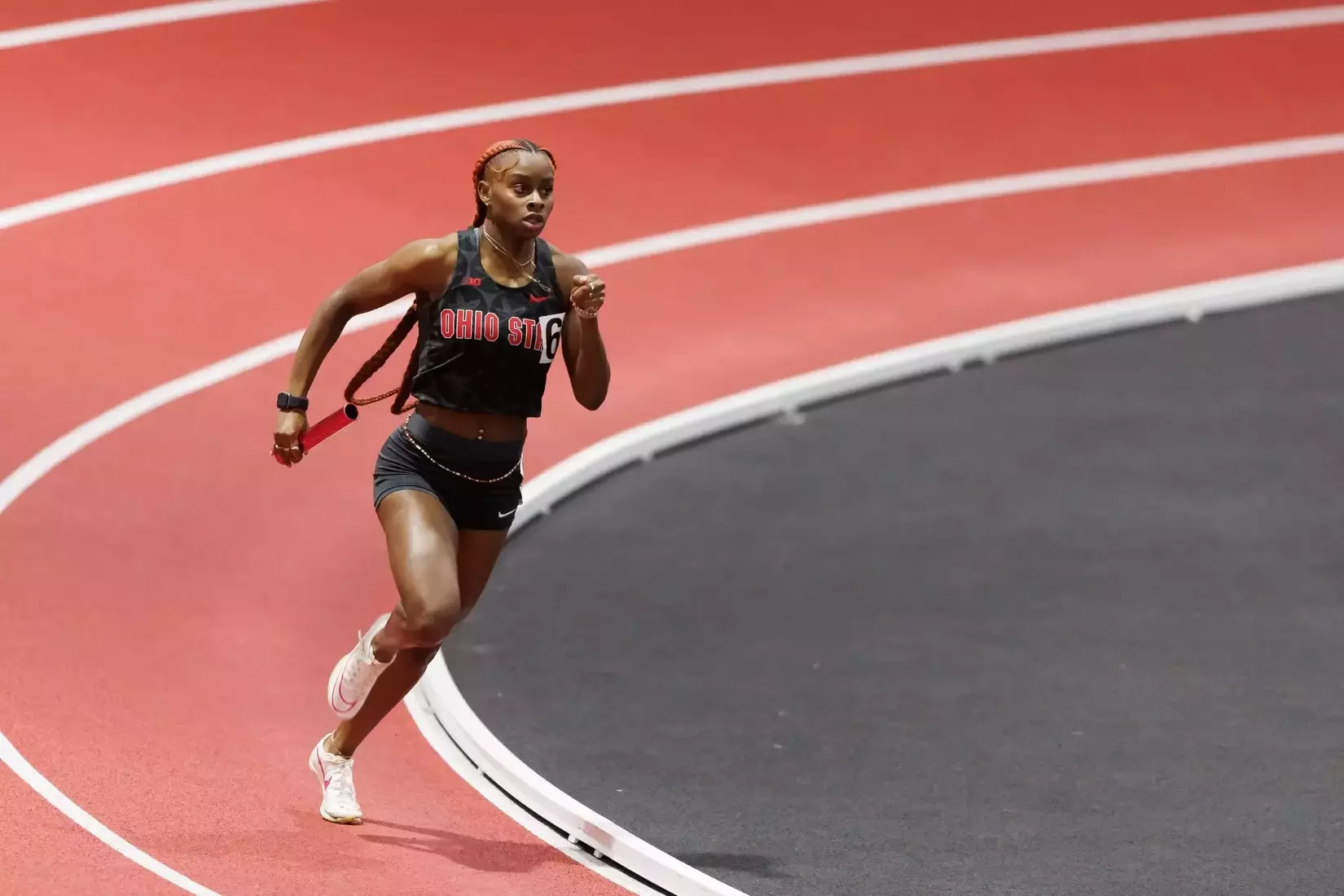 Ohio State track and field vs. Texas Tech Friday, Jan. 23, 2026, in Lubbock, Texas. (Photo/Jay LaPrete)