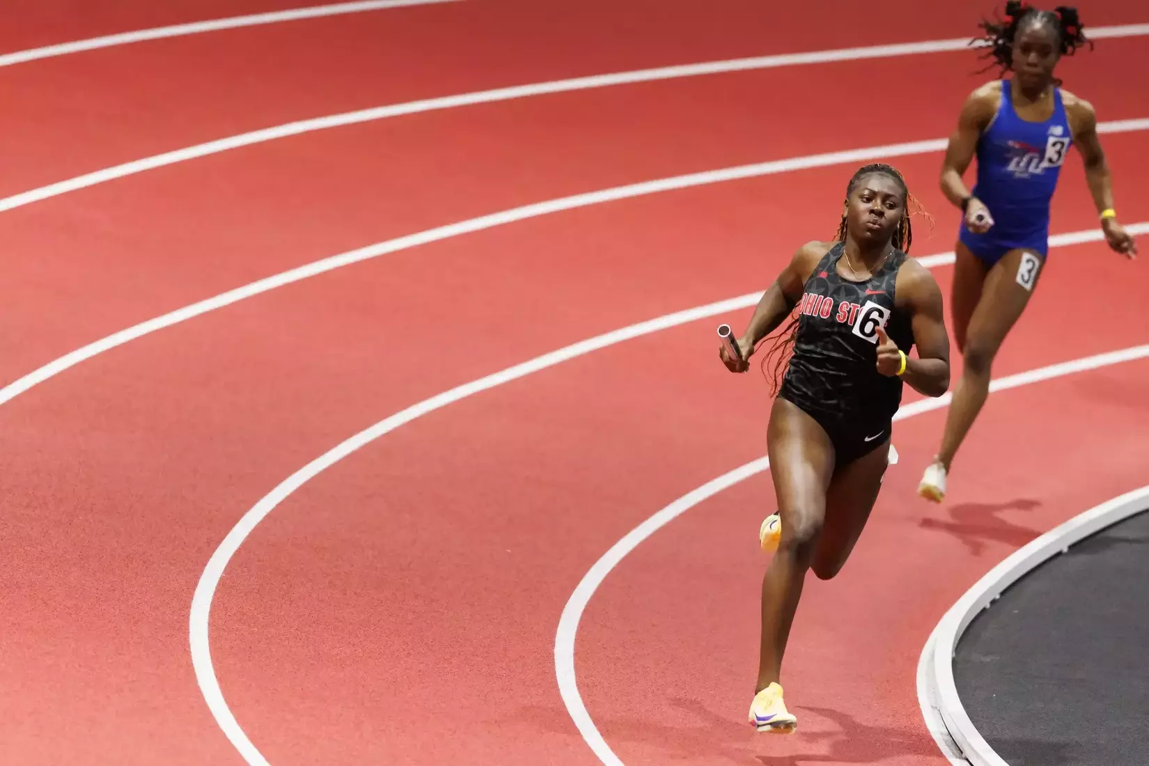 Ohio State track and field vs. Texas Tech Friday, Jan. 23, 2026, in Lubbock, Texas. (Photo/Jay LaPrete)