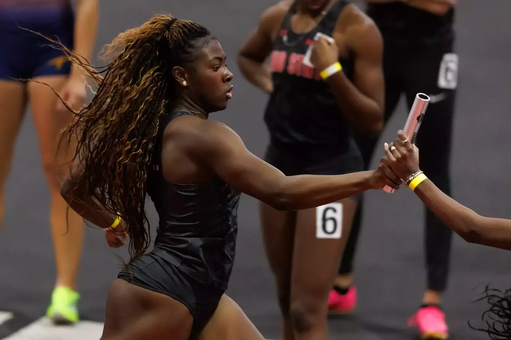 Ohio State track and field vs. Texas Tech Friday, Jan. 23, 2026, in Lubbock, Texas. (Photo/Jay LaPrete)