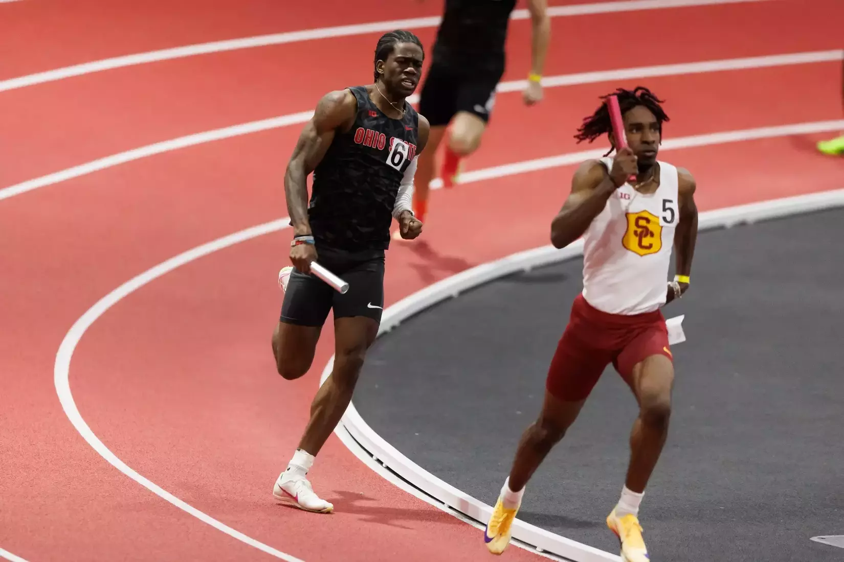 Ohio State track and field vs. Texas Tech Friday, Jan. 23, 2026, in Lubbock, Texas. (Photo/Jay LaPrete)