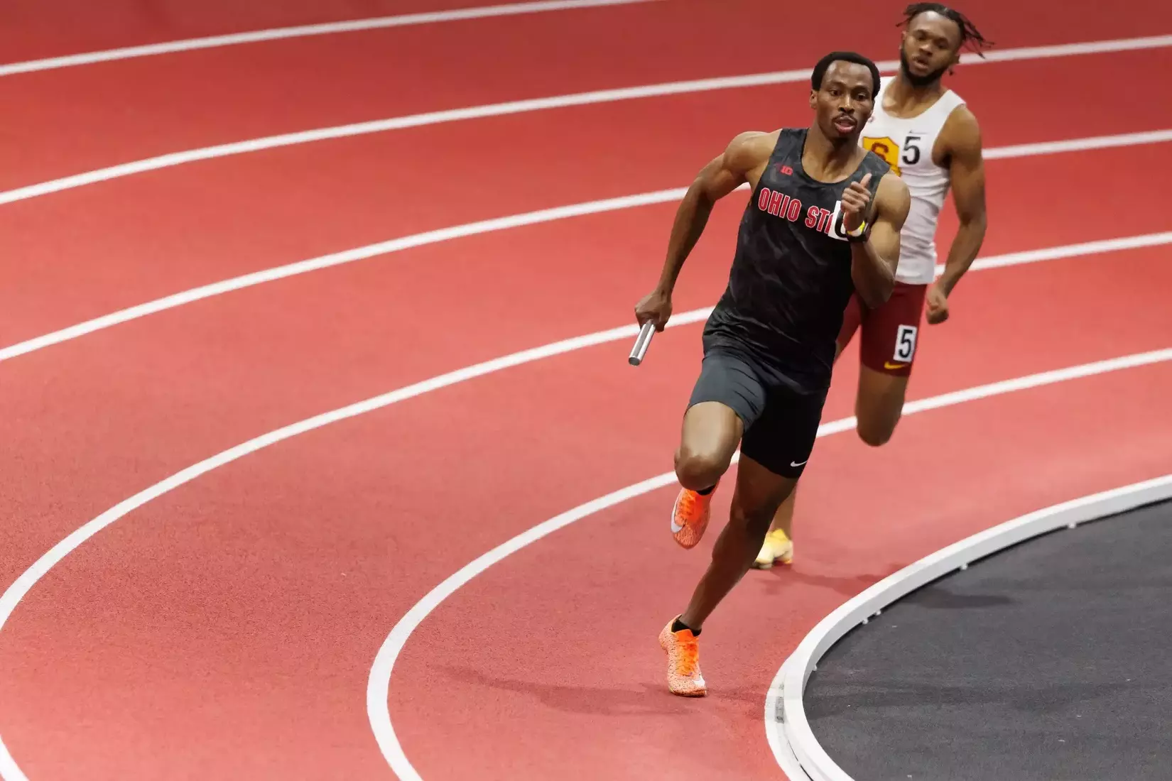 Ohio State track and field vs. Texas Tech Friday, Jan. 23, 2026, in Lubbock, Texas. (Photo/Jay LaPrete)