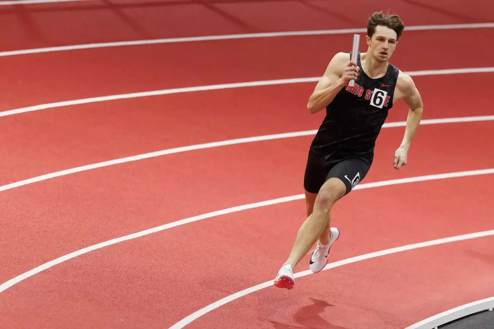 Ohio State track and field vs. Texas Tech Friday, Jan. 23, 2026, in Lubbock, Texas. (Photo/Jay LaPrete)