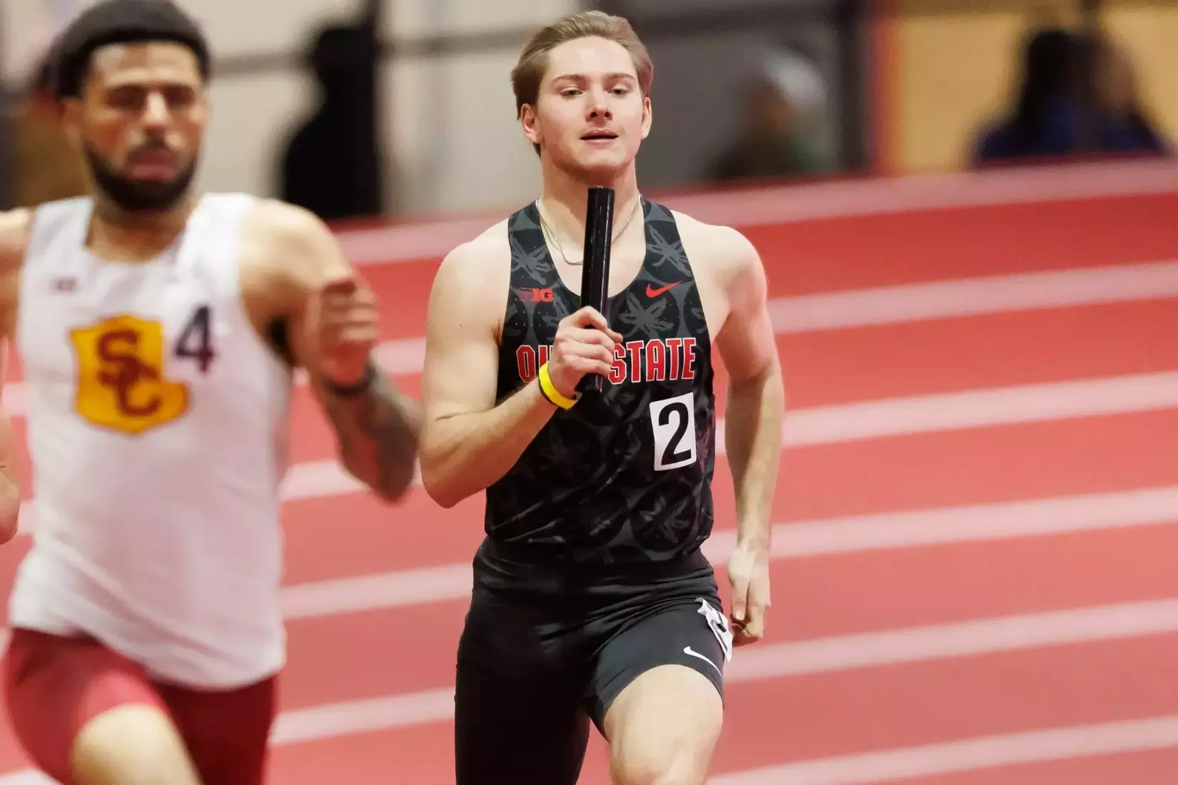 Ohio State track and field vs. Texas Tech Friday, Jan. 23, 2026, in Lubbock, Texas. (Photo/Jay LaPrete)