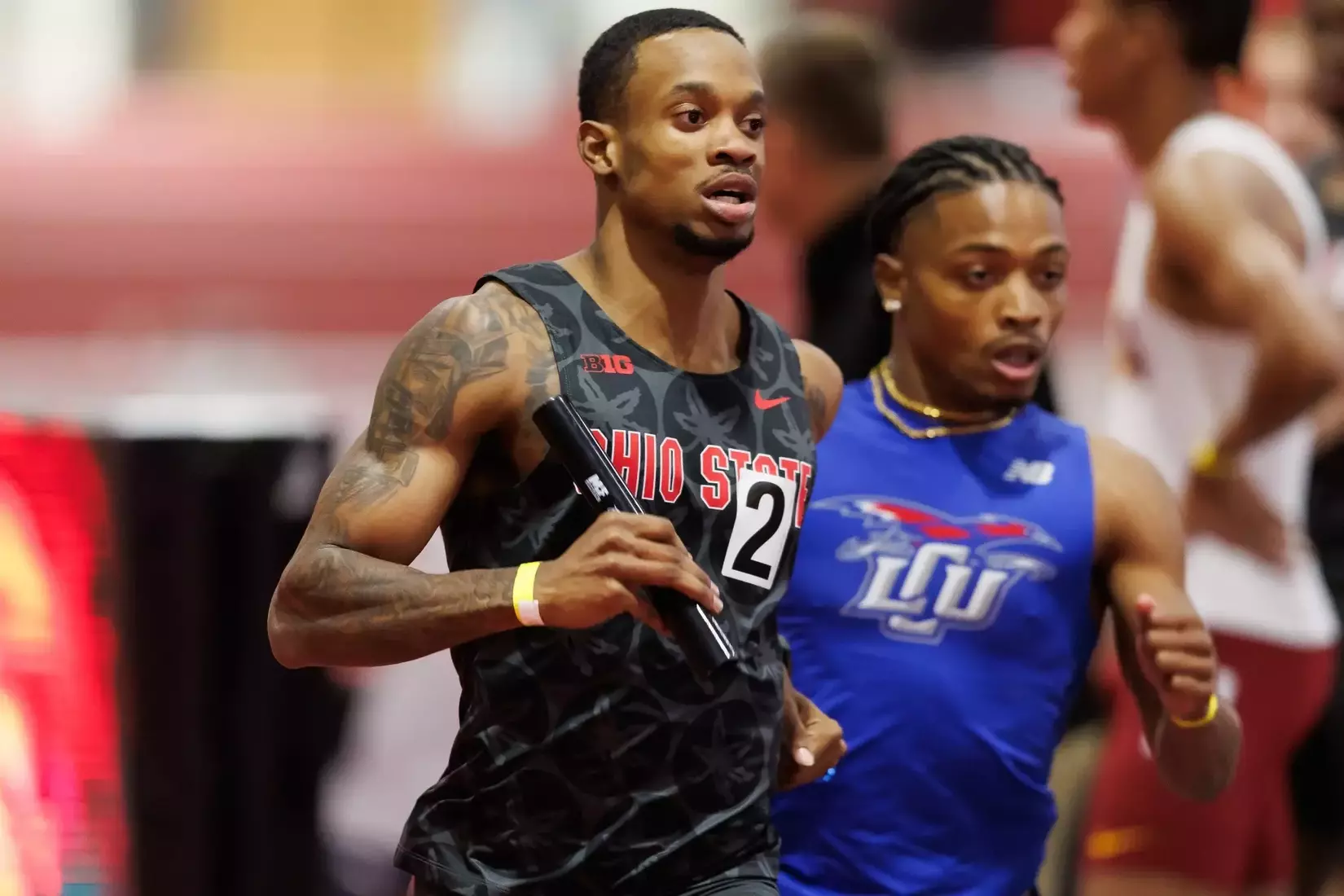 Ohio State track and field vs. Texas Tech Friday, Jan. 23, 2026, in Lubbock, Texas. (Photo/Jay LaPrete)