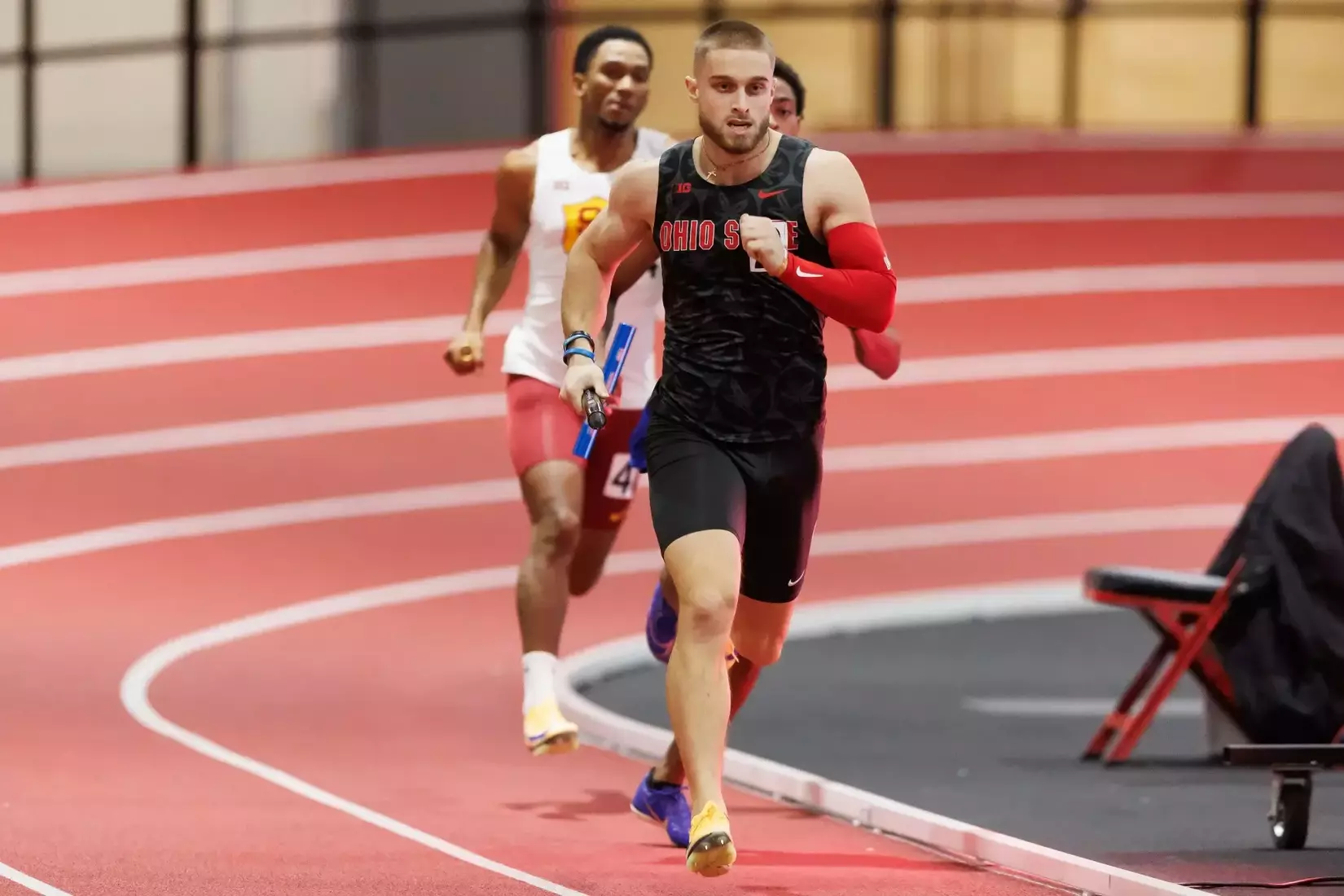 Ohio State track and field vs. Texas Tech Friday, Jan. 23, 2026, in Lubbock, Texas. (Photo/Jay LaPrete)