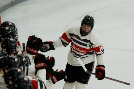 Ohio State women's hockey vs. Penn State Friday, Jan. 2, 2026, in Columbus, Ohio. (Photo/Jay LaPrete)