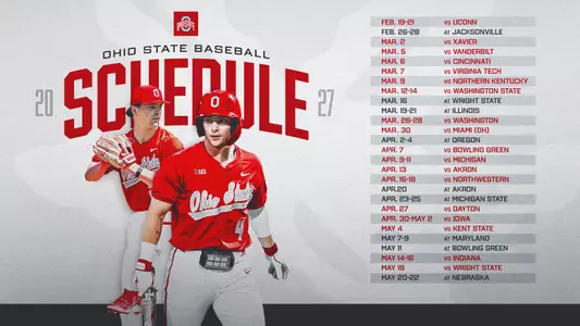 2027 Baseball Schedule