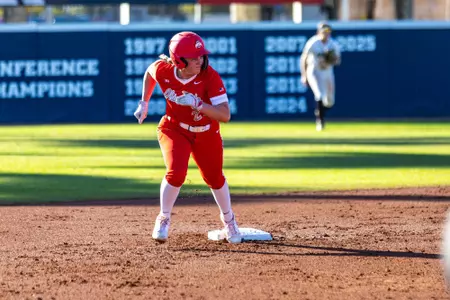 Ohio State softball vs. Army Saturday, Feb. 7, 2026, in Boca Raton, Florida. (Photo/Jay LaPrete)
