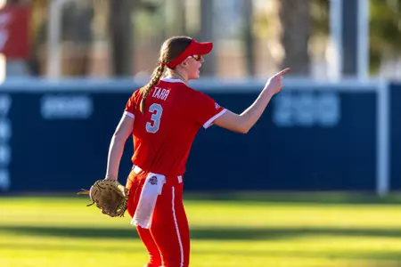 Ohio State softball vs. Army Saturday, Feb. 7, 2026, in Boca Raton, Florida. (Photo/Jay LaPrete)