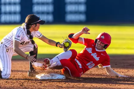 Ohio State softball vs. Army Saturday, Feb. 7, 2026, in Boca Raton, Florida. (Photo/Jay LaPrete)