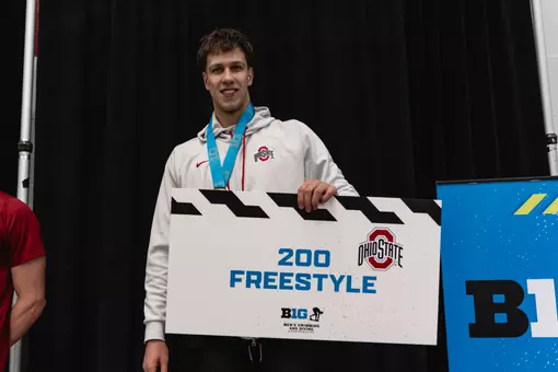 Tomas Navikonis at B1G Championships 2-26-26