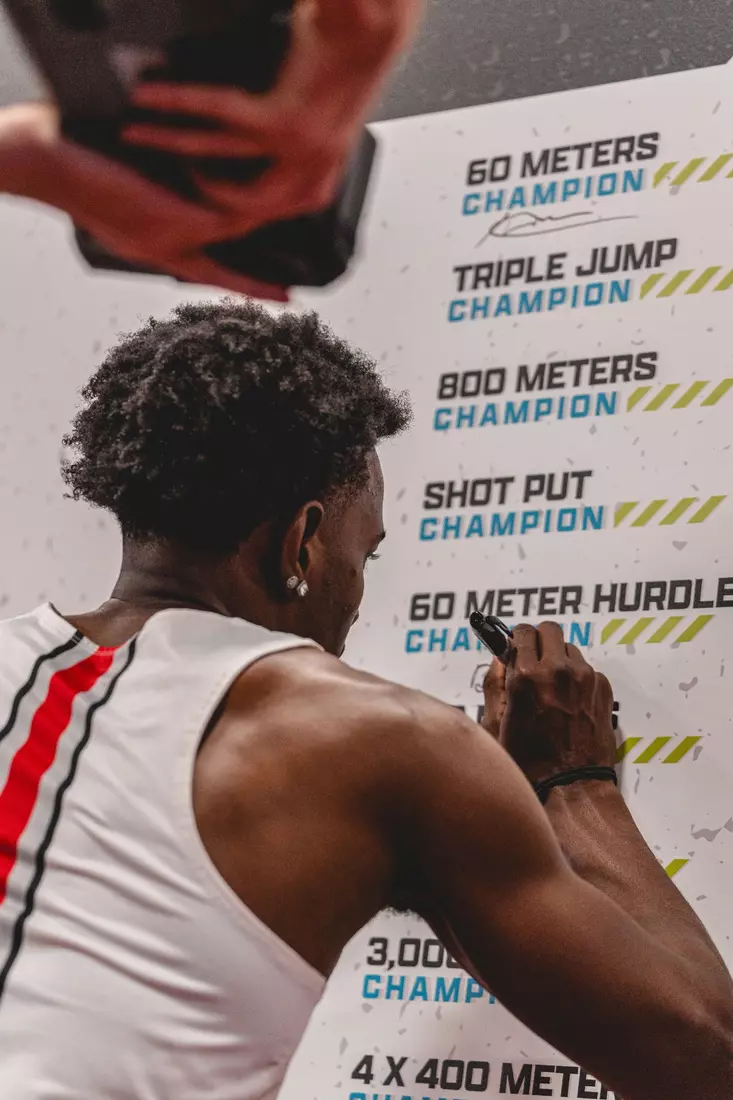 TF at the 2026 B1G Indoors Day 3