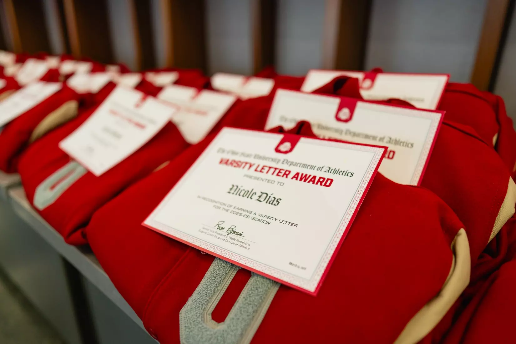 2026 Varsity Letter Ceremony