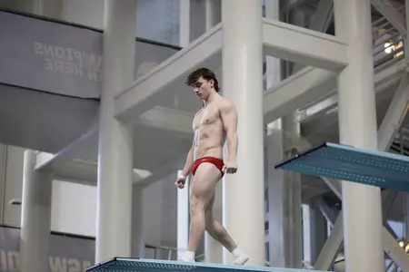 Ernest Braitenbach at NCAA Championships 3-27-26