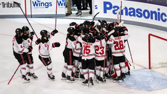 WHKY Postgame Celebration WCHA Final Faceoff Semifinal