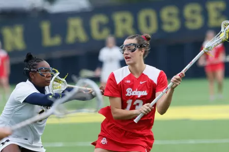 Women's lacrosse at Michigan, April 2, 2026