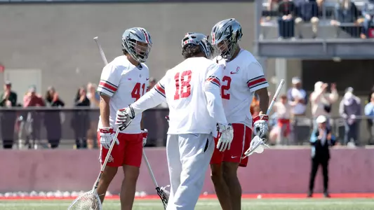 MLAX Postgame Celebration vs. Johns Hopkins
