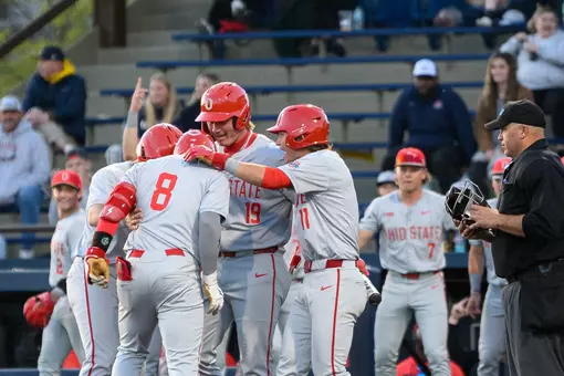 Baseball Team Celebration
