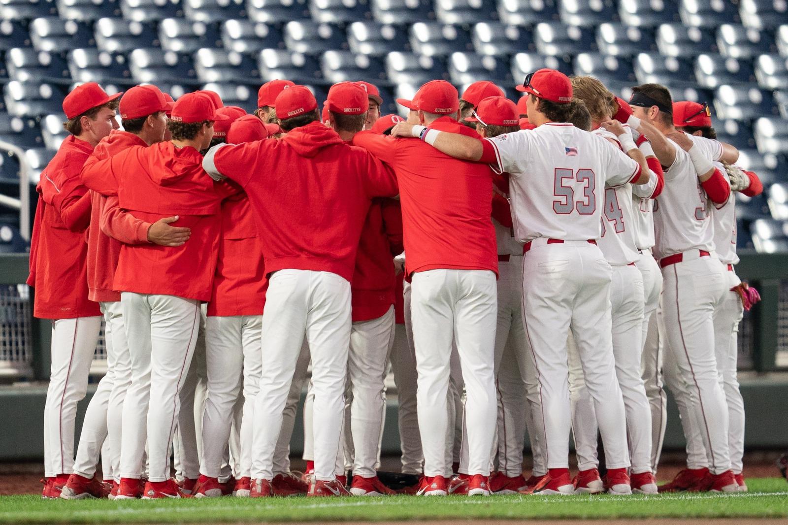 Baseball Team Huddle