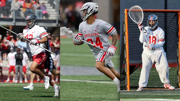 MLAX USILA Website Header - Cullen Brown, Blake Eiland and Caleb Fyock