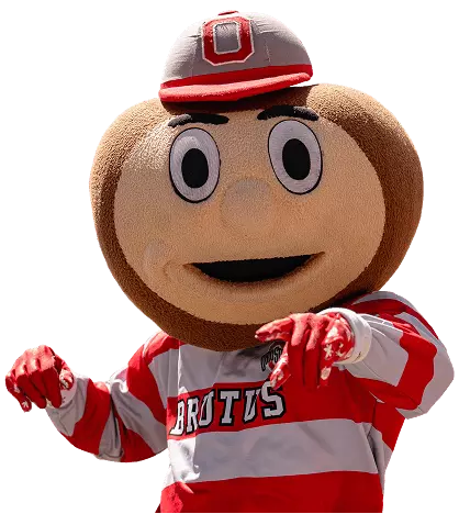 Brutus Buckeye pointing
