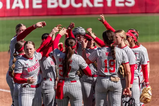 Team Huddle at Buckeye Field